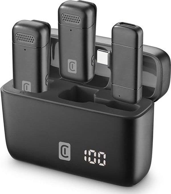 microfono wireless connettore usb-cplug and play universale 2 microfoni in confezione in Microfoni esterni Tropposmart.it - Genova, commercioVirtuoso.it