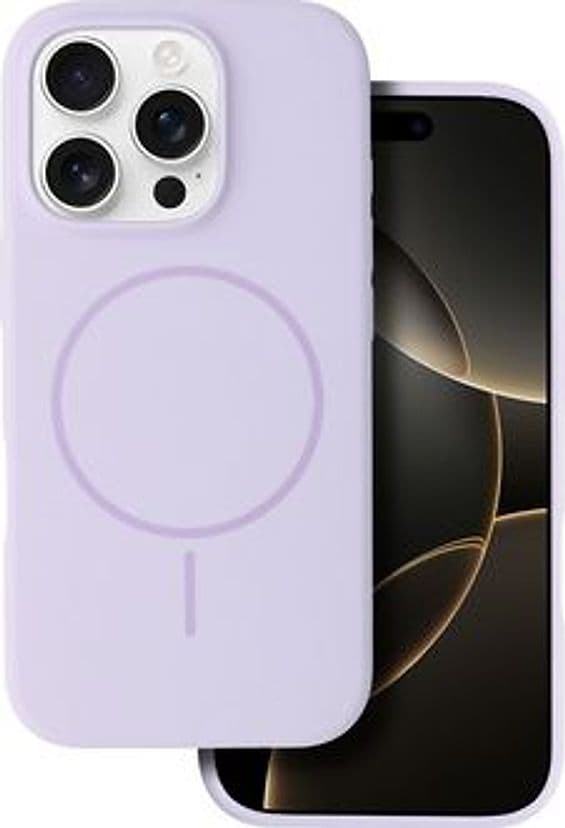 cover silicone iphone 16E viola sabbia compatibile magsafe in Custodie basic Tropposmart.it - Genova, commercioVirtuoso.it