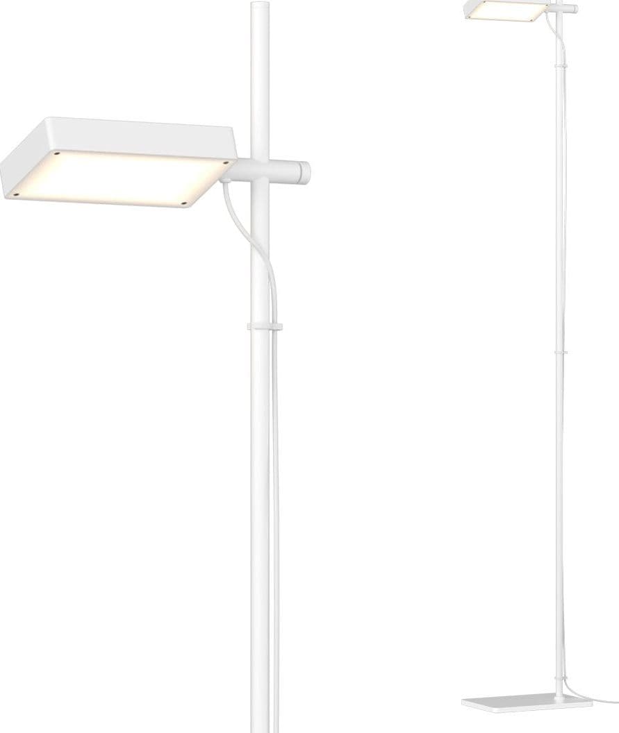 Piantana orientabile Top Light KUBI 1212 T BI LED SWITCH 2400LM illuminazione modulo integrato in Lampade da terra Lampadari Bartalini - Colle di Val d’Elsa, commercioVirtuoso.it