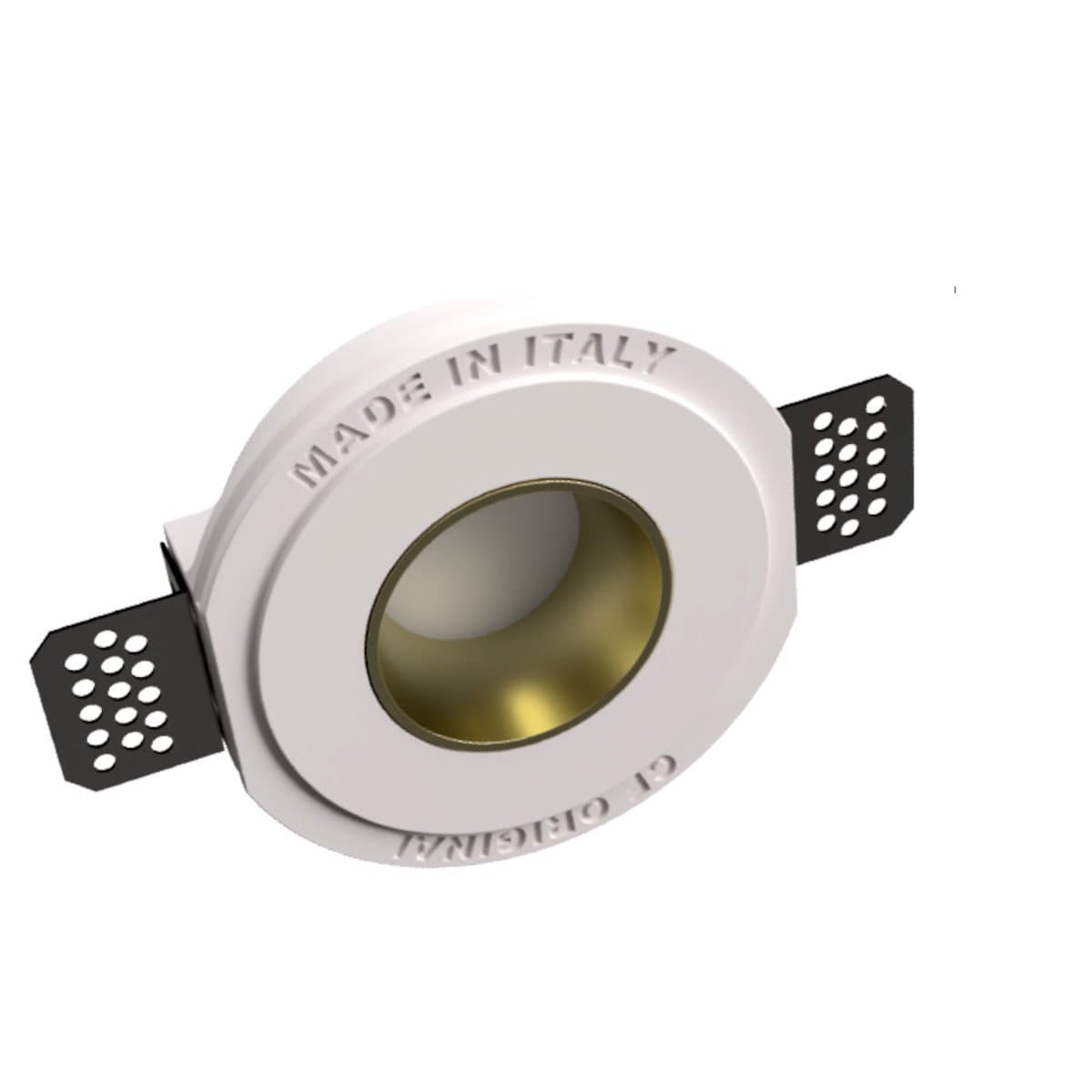 Faretto incasso Lampadari Bartalini SUNEV GU10 LED gesso metallo in Faretti da soffitto Lampadari Bartalini - Colle di Val d’Elsa, commercioVirtuoso.it