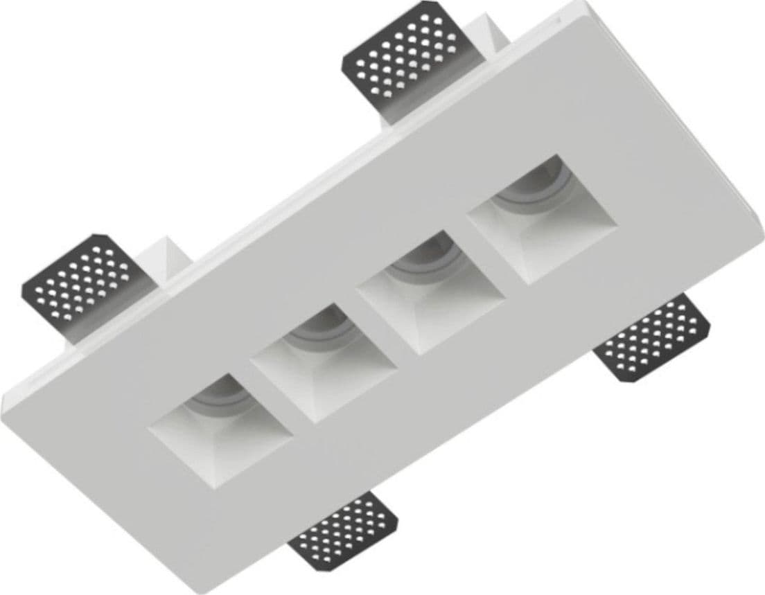 Faretto incasso Lampadari Bartalini ORETALIRDAUQ GU10 LED gesso verniciabile in Faretti da muro Lampadari Bartalini - Colle di Val d’Elsa, commercioVirtuoso.it