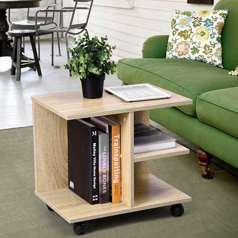 Mobiletto Tavolino Multiuso Design Moderno 4Ripiani 50x35H42cm Salvaspazio Beige in Tavolini bassi Danyx - Casoria, commercioVirtuoso.it