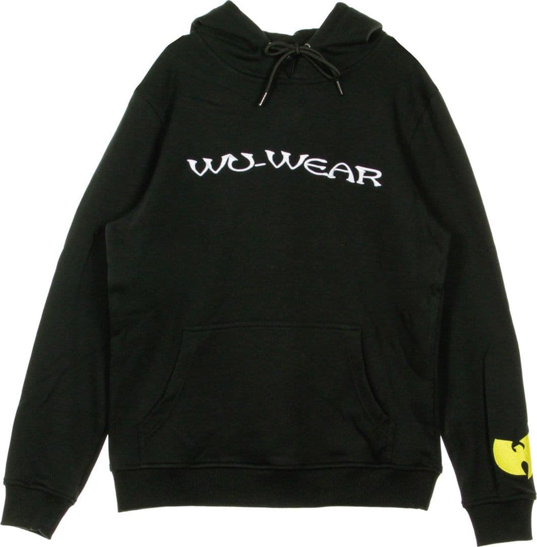 WU-WEAR Felpa Cappuccio Uomo Embroidery Hoody Black da uomo in Felpe con cappuccio Drestige - Casamassima, commercioVirtuoso.it