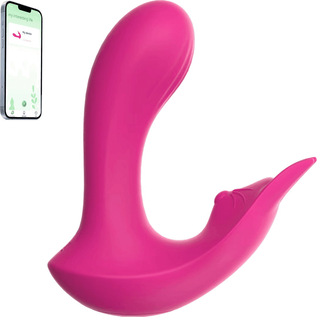 Vibratore Doppia Stimolazione Orina in Silicone 2in1 Punto G e Clitoride con App in Vibratori classici Do You Erotic - Napoli, commercioVirtuoso.it