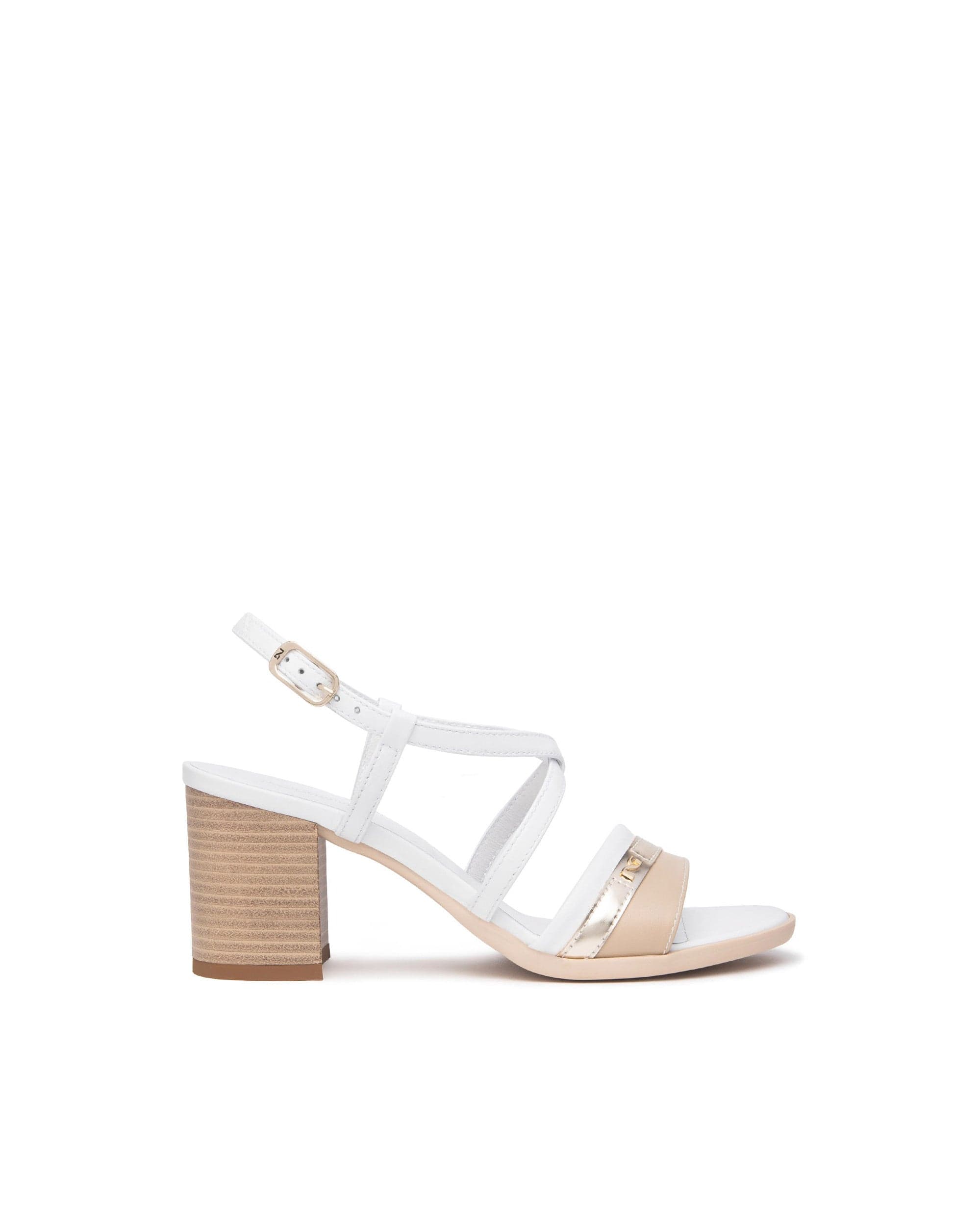 Nero Giardini sandali donna beige-bianco-oro E513441D453 in Sandali moda Teresi Calzature - Marsala, commercioVirtuoso.it