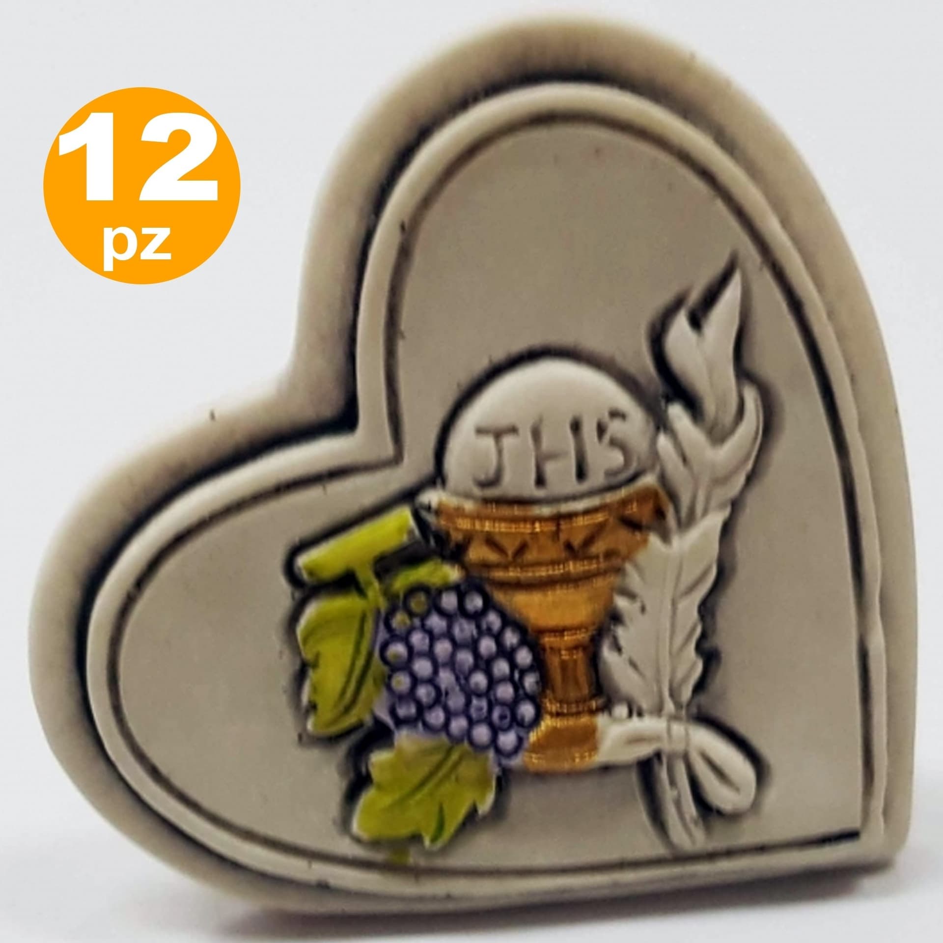 12 Bomboniere Cuore Comunione Eucarestia Calice Bianco Ceramica Soprammobile Casa e cucina/Hobby creativi/Materiali per hobby creativi/Forniture per feste/Bomboniere Trade Shop italia - Napoli, Commerciovirtuoso.it