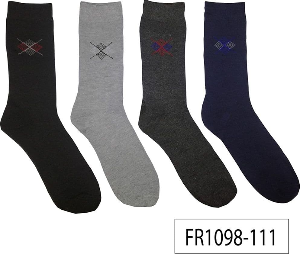 12 PAIA DI CALZINI UOMO IN COTONE COLORATI MEZZA GAMBA ROMBI FR1098-111 Moda/Uomo/Abbigliamento/Calzini e calze/Calzini/Calzini Trade Shop italia - Napoli, Commerciovirtuoso.it