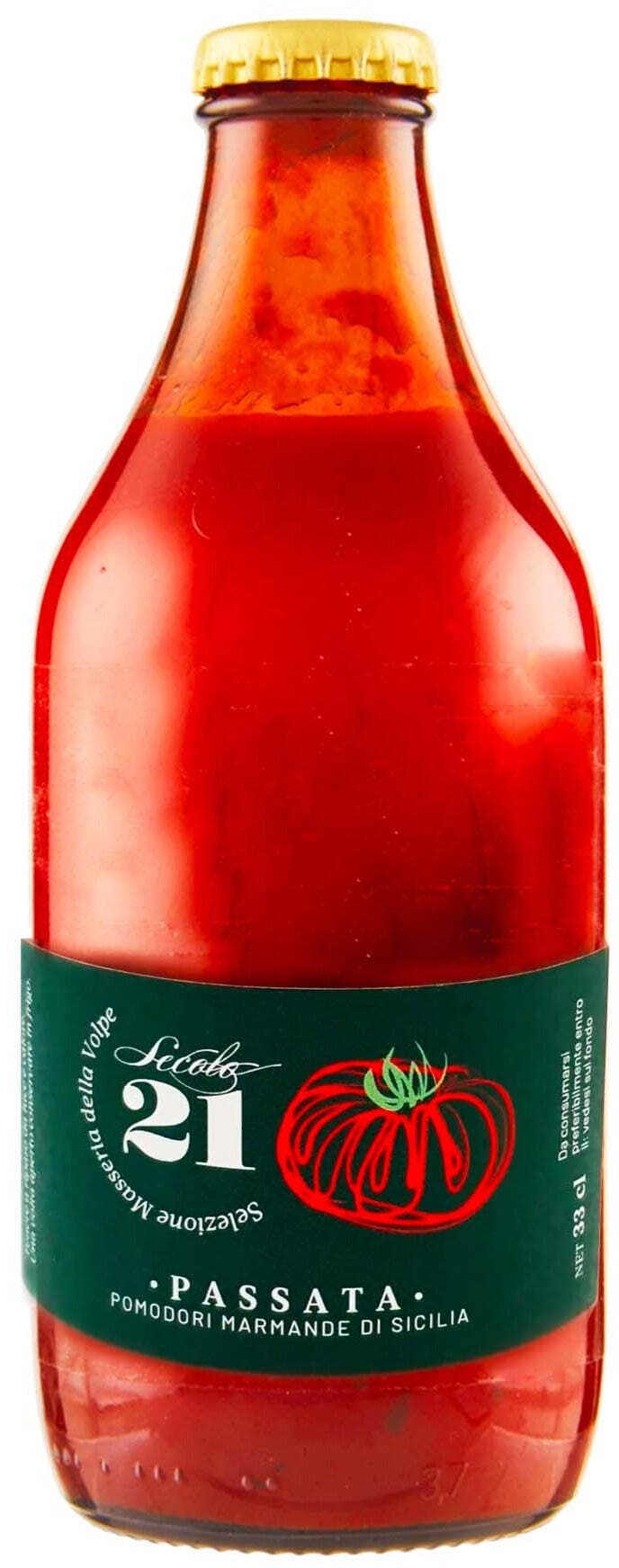 12 pz. Salsa di pomodoro Marmande di Sicilia 33 cl. Cad. Sugo di Pomodoro Artigianale Italiano Prodotto 100% in Sicilia Secollo21 in Salsa al pomodoro per pasta Azienda Agricola Secolo21 - Noto, commercioVirtuoso.it