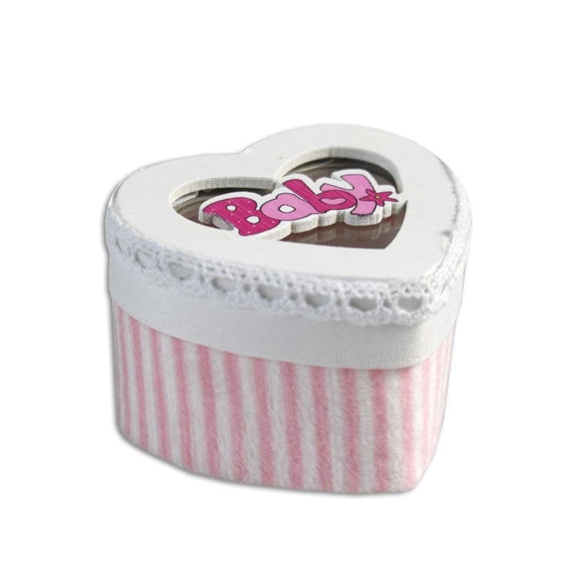 12 Scatolina In Tessuto Portaconfetti A Forma Di Cuore Bomboniera Nascita Bimba Rosa Casa e cucina/Hobby creativi/Materiali per hobby creativi/Forniture per feste/Bomboniere Trade Shop italia - Napoli, Commerciovirtuoso.it