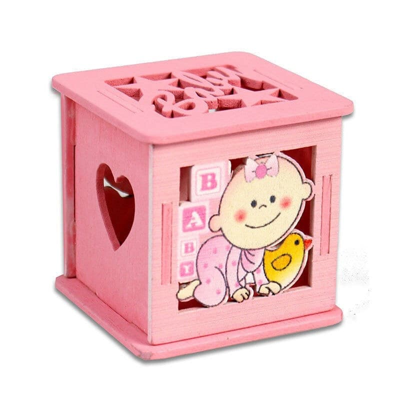 12 SCATOLINA PORTA CONFETTI IN LEGNO BOMBONIERA NASCITA BATTESIMO ROSA FEMMINA Casa e cucina/Hobby creativi/Materiali per hobby creativi/Forniture per feste/Bomboniere Trade Shop italia - Napoli, Commerciovirtuoso.it
