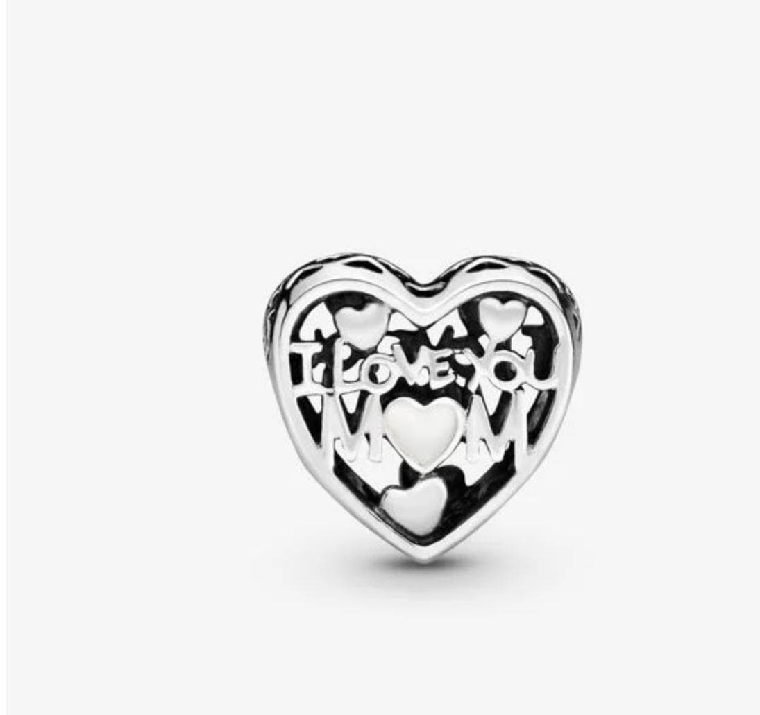 Pandora - Charm a cuore Ti voglio bene, mamma in Bead Charm Alba Gioielli - Casoria, commercioVirtuoso.it
