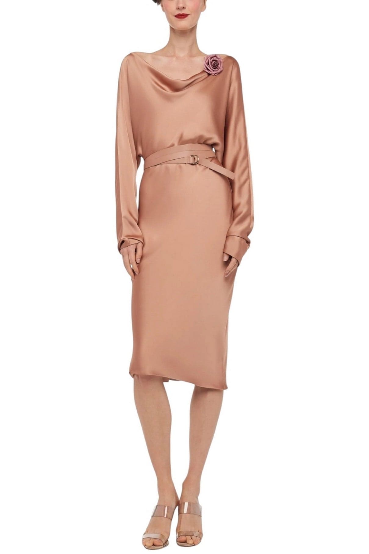 Norma Kamali Abiti Marrone da donna in Casual Drestige - Casamassima, commercioVirtuoso.it