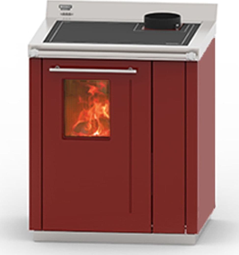 Thermorossi Termocucina a Legna Bosky 30 Square EVO5 30,5 kW in Bracieri Masterbrico - Longobardi, commercioVirtuoso.it
