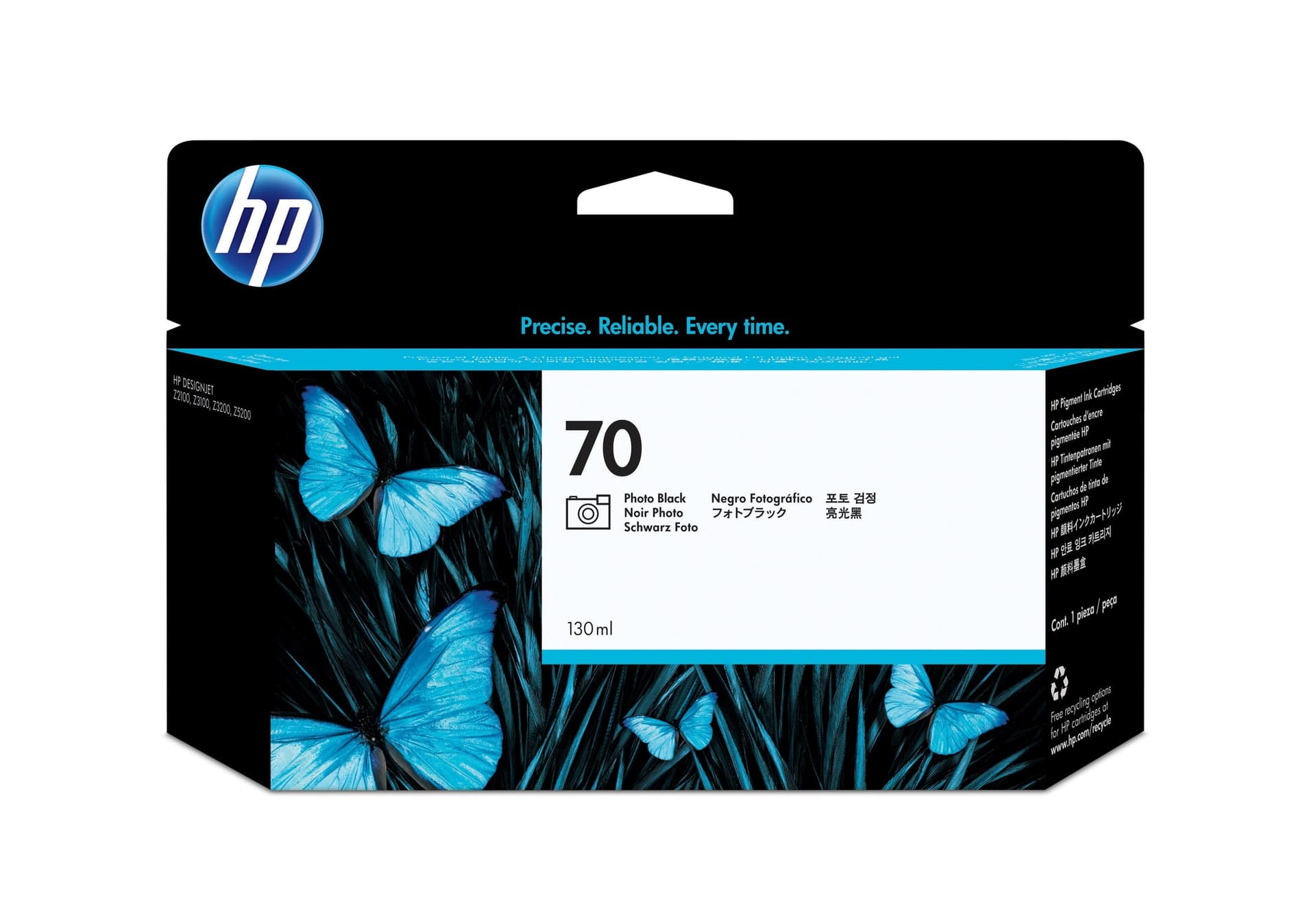 130ml Pigment PBK for HP Z2100,Z3100,Z3200,Z5200,Z540070 Elettronica/Informatica/Stampanti e accessori/Accessori per stampanti a inchiostro e laser/Cartucce d'inchiostro Innovamy.it - Milano, Commerciovirtuoso.it