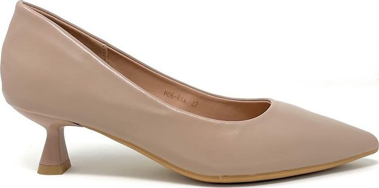 Francesco Milano décolleté in pelle beige H06-01A in Scarpe col tacco Teresi Calzature - Marsala, commercioVirtuoso.it