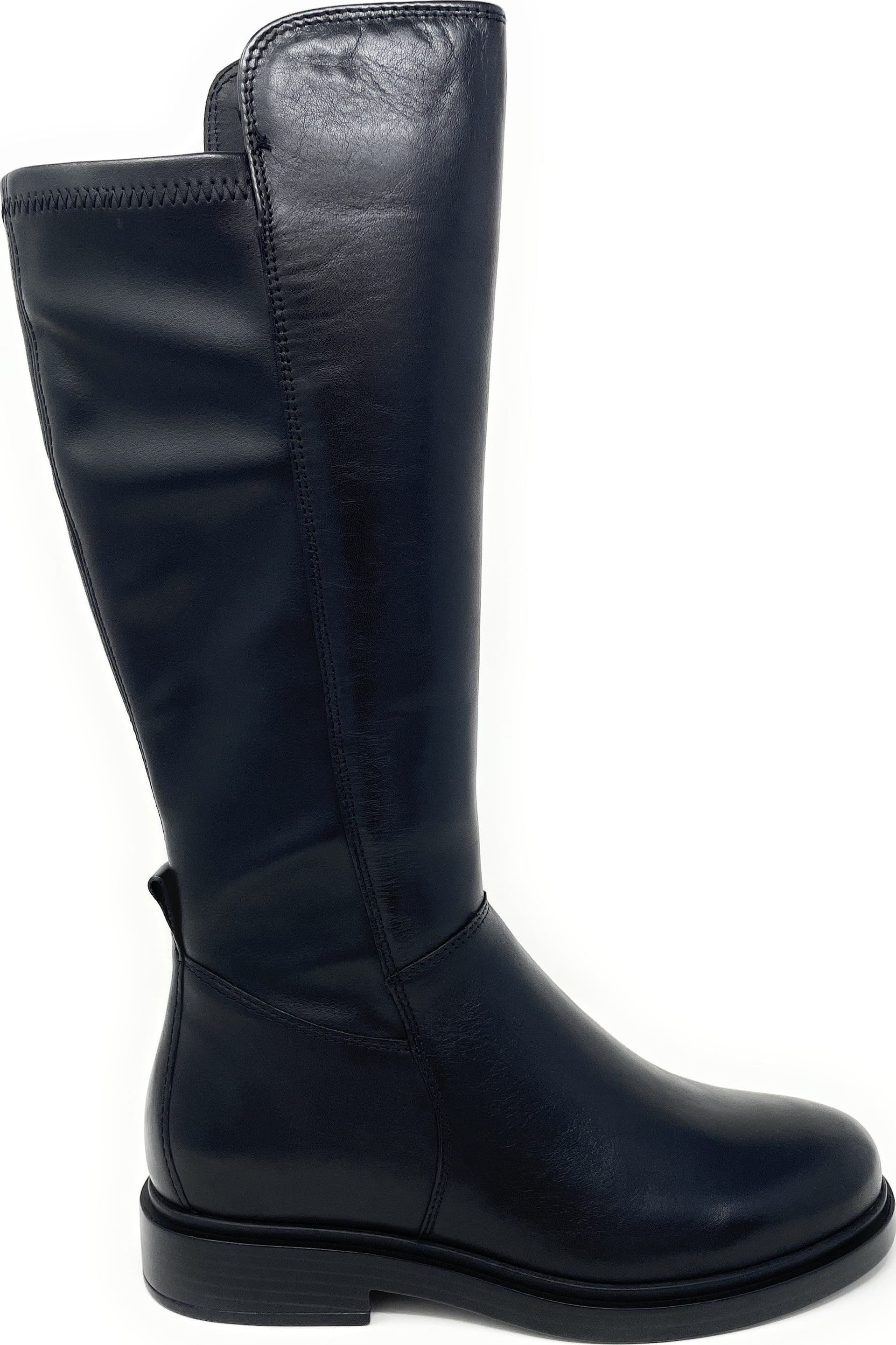 Vueva stivali donna in pelle e tessuto elasticizzato nero WB-503H08 in Stivali Teresi Calzature - Marsala, commercioVirtuoso.it