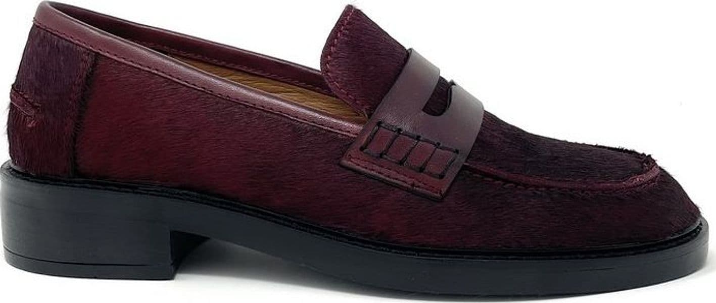 Emanuelle Vee mocassini donna Uma in cavallino bourgundy 811 30 in Loafer e mocassini Teresi Calzature - Marsala, commercioVirtuoso.it