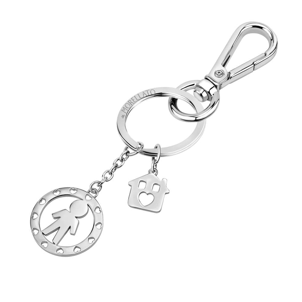 Portachiavi MORELLATO Love - casa / bambino in Donna Web Time Orologi - Milano, commercioVirtuoso.it