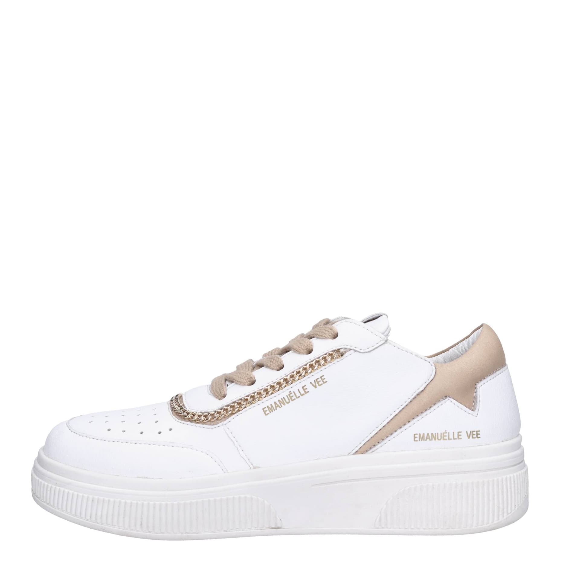 Emanuelle Vee Sneakers Bianco da donna in Sneaker casual Drestige - Casamassima, commercioVirtuoso.it
