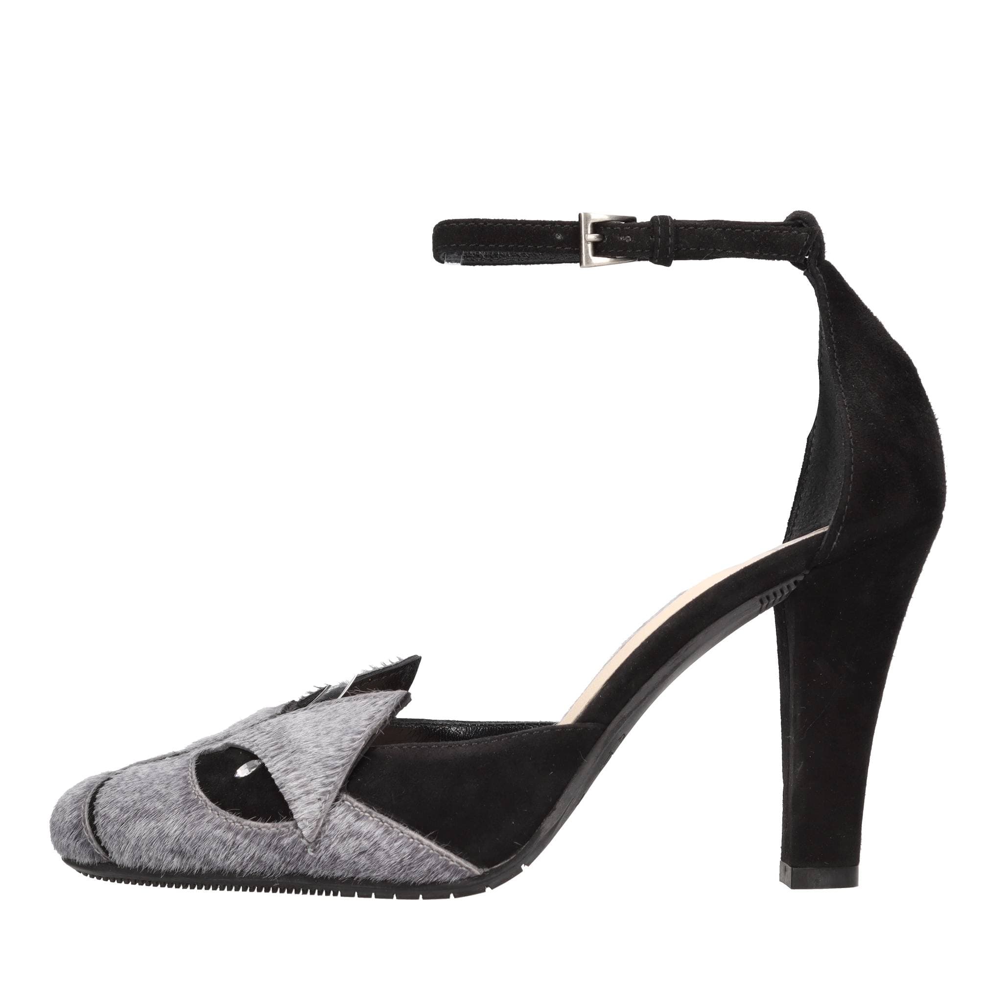 DOVE NUOTANO GLI SQUALI Scarpe con Tacco Grigio da donna in Sandali moda Drestige - Casamassima, commercioVirtuoso.it