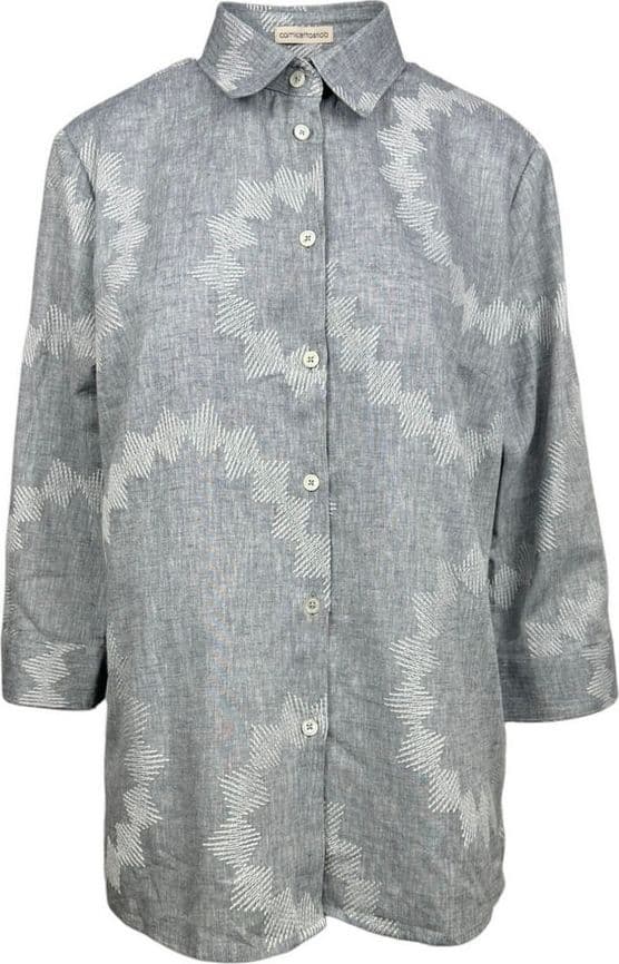 Camicetta Snob Camicie Grigio da donna in Bluse e camicie Drestige - Casamassima, commercioVirtuoso.it