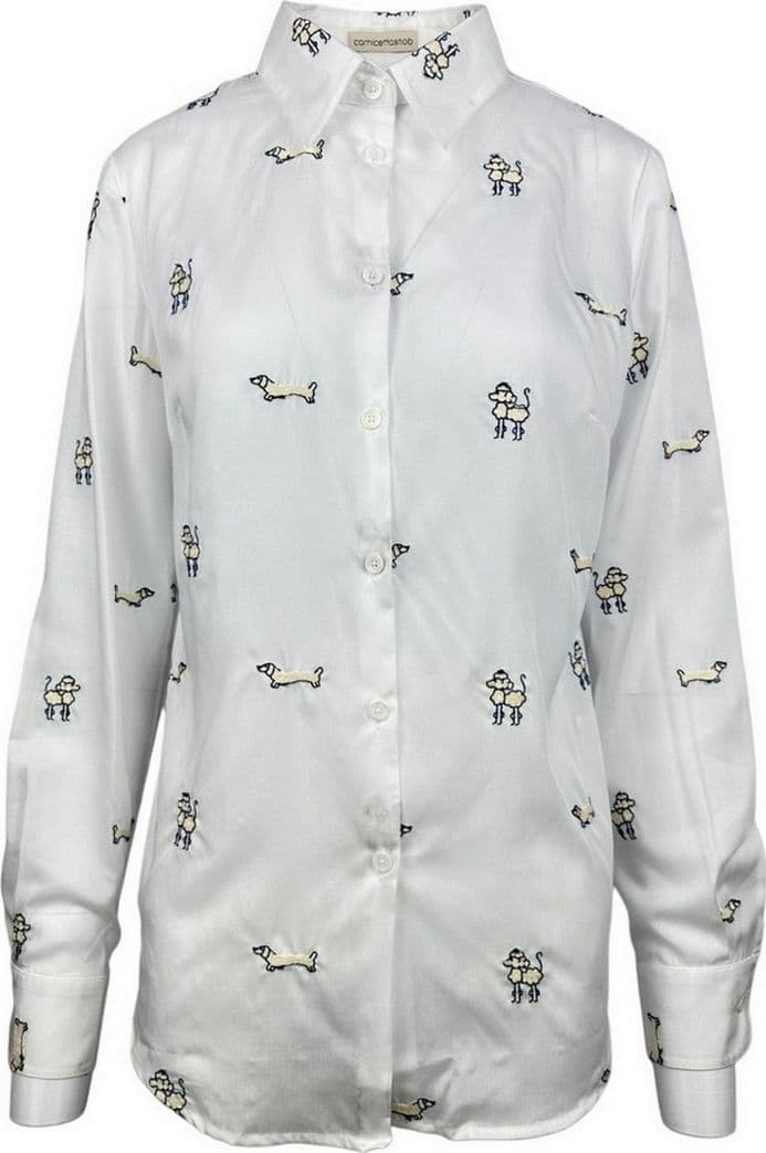 Camicetta Snob Camicie Bianco da donna in Maglie termiche Drestige - Casamassima, commercioVirtuoso.it