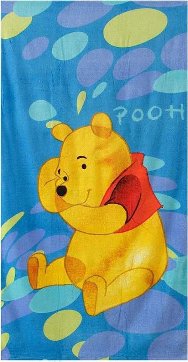 CALEFFI WINNIE THE POOH TELO MARE ASCIUGAMANO SPUGNA COTONE 75x150 in Teli mare La Bottega del Risparmio - Bari, commercioVirtuoso.it