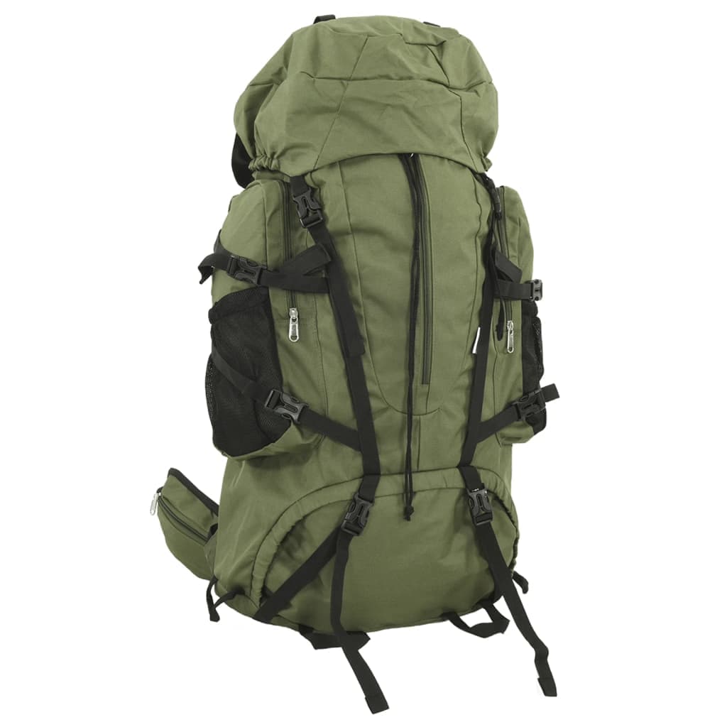 Zaino da Trekking Verde Militare 100 L in Tessuto Oxford in Ginevra Esplodia - Napoli, commercioVirtuoso.it