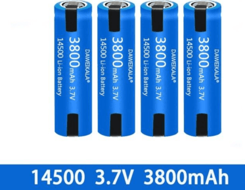 BATTERIA 14500 3800mAh 3.7V HZS LITIO SALDARE LAMELLA RICARICABILE PACCO BATTERIA RICAMBIO in Pile ricaricabili Solgeny - Besate, commercioVirtuoso.it