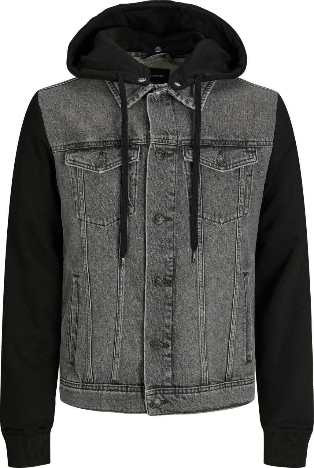 JACK AND JONES capispalla e giacche uomo jack and jones 12237815 jean grey denim da uomo in Giacche Drestige - Casamassima, commercioVirtuoso.it