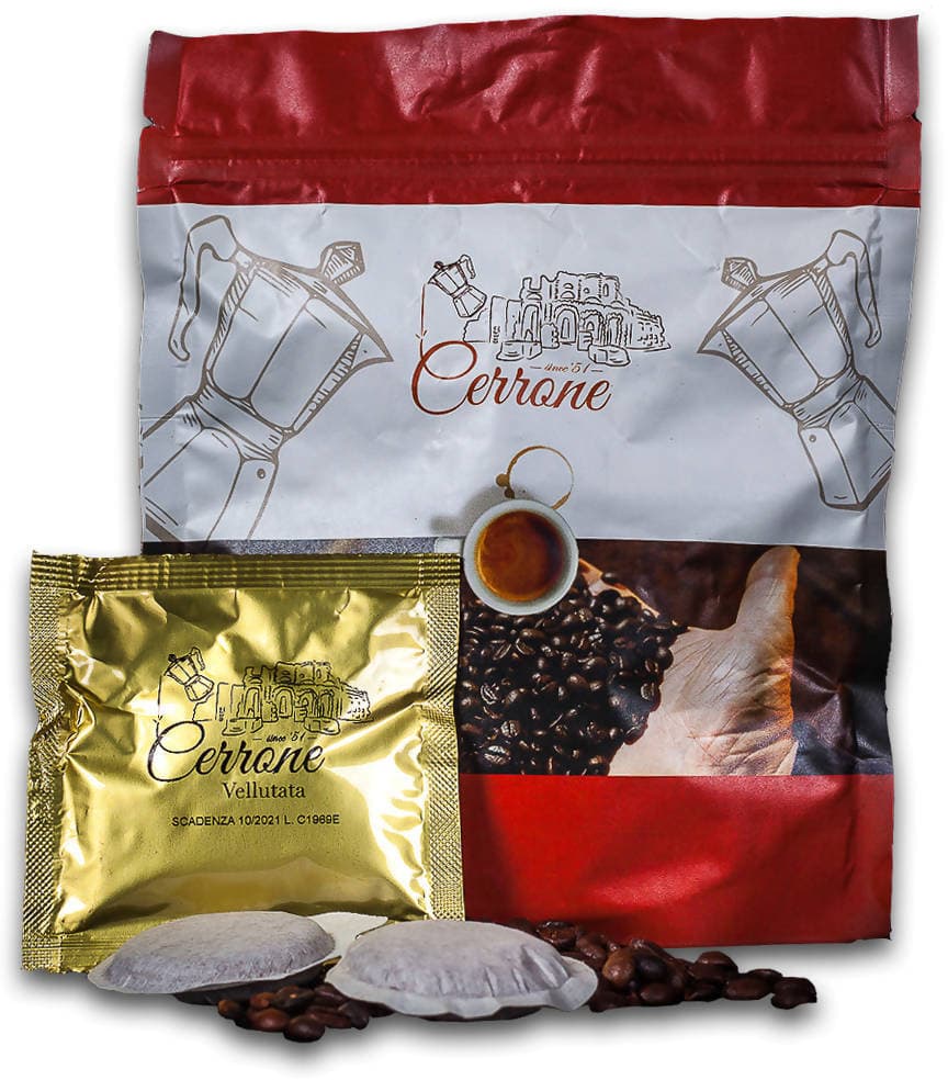 150 Cialde Caffè compatibili ESE 44mm Miscela Crema Arabica Caffe Cerrone Since '51 7,7 gr box 150pz in Cialde di caffè compatibili ESE 44 mm Caffè Cerrone - Santa Maria Capua Vetere, commercioVirtuoso.it