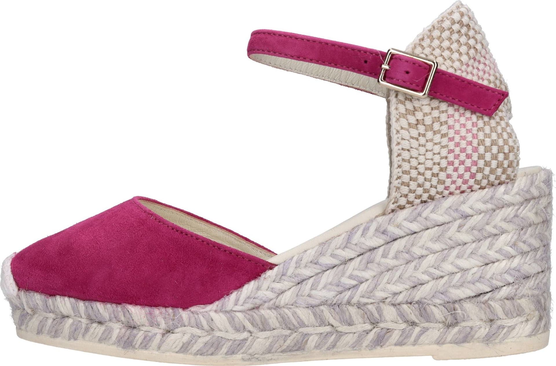 Espadrilles Scarpe con Tacco Fucsia da donna in Scarpe da ballo da donna Drestige - Casamassima, commercioVirtuoso.it