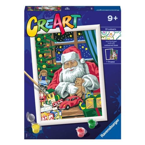 Gioco creativo Ravensburger 20265 CREART Babbo Natale in Dipingere con i numeri Scontolo.net - Potenza, commercioVirtuoso.it