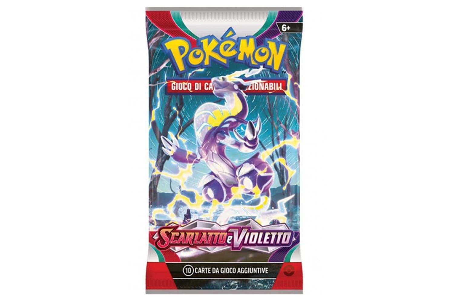 Bustina Singola in Esp.36 Scarlatto e Violetto Pokemon in Mazzi di carte da gioco Scontolo.net - Potenza, commercioVirtuoso.it