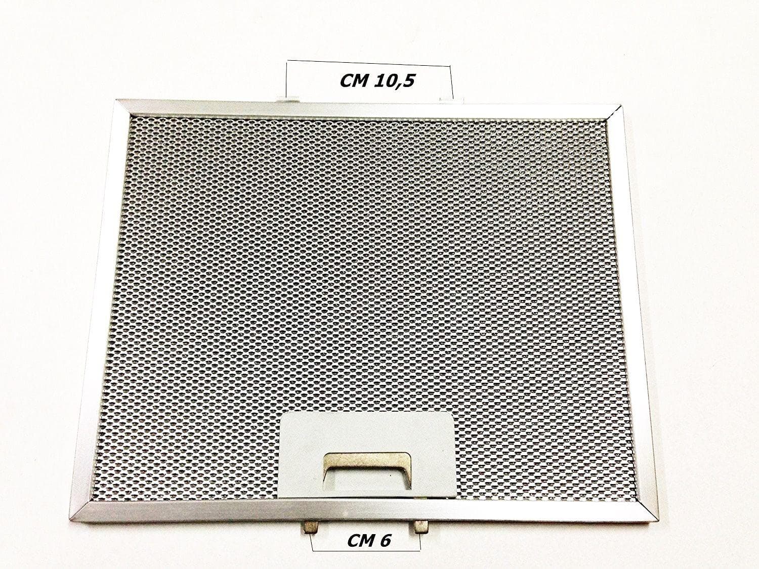 FILTRO CAPPA ALLUMINIO 27,8 X 21,8 x 8 mm CUCINA A GAS F 205 in prodotto EuroStore07 - Alatri, commercioVirtuoso.it