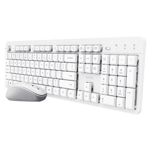 Tastiera e mouse Trust 25466 ODY II Silent White in Mouse da gioco Scontolo.net - Potenza, commercioVirtuoso.it
