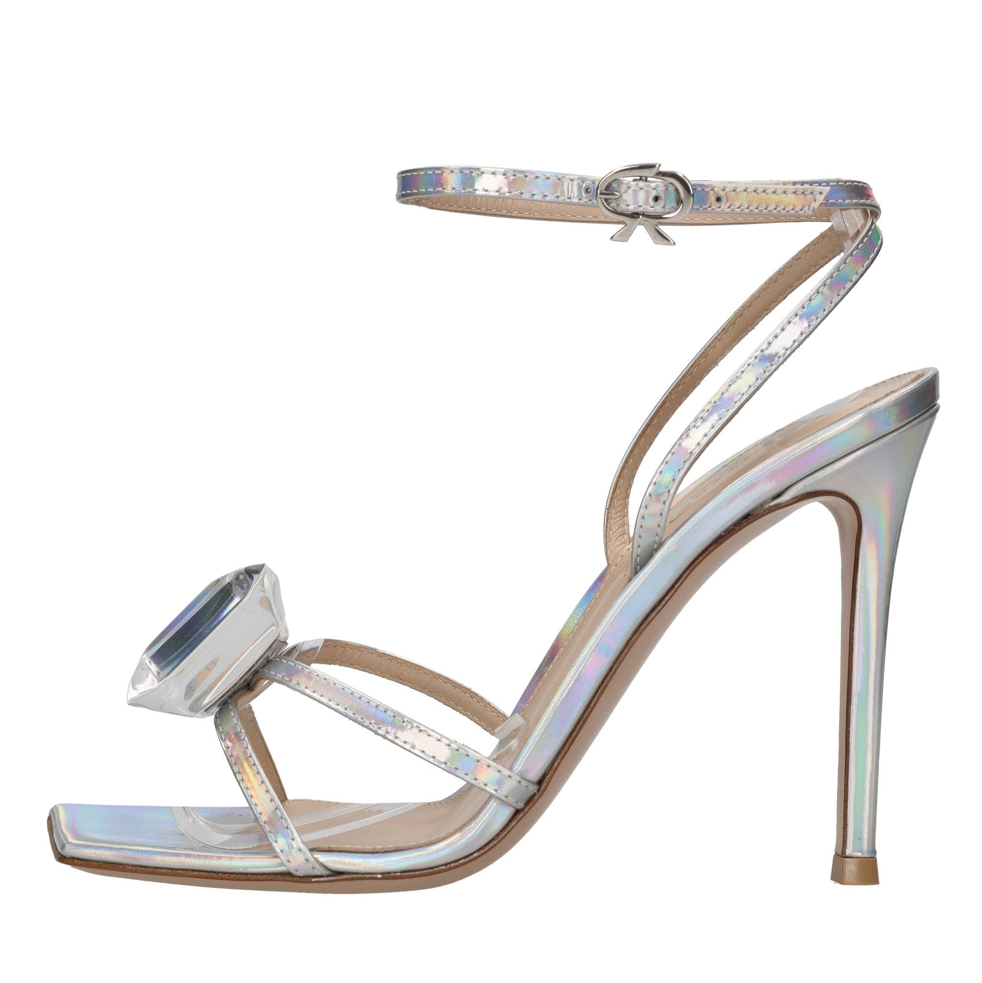 Gianvito Rossi Sandali Argento da donna in Sandali moda Drestige - Casamassima, commercioVirtuoso.it