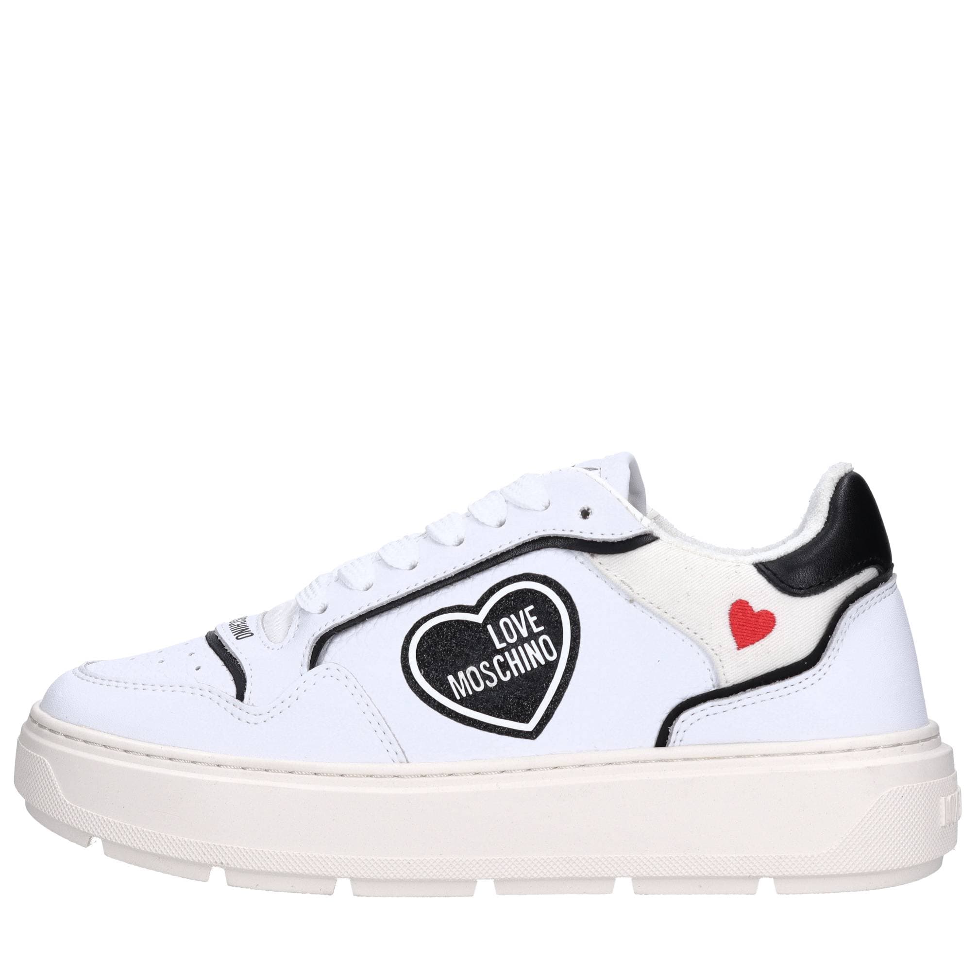 Love Moschino Sneakers Bianco da donna in Sneaker casual Drestige - Casamassima, commercioVirtuoso.it