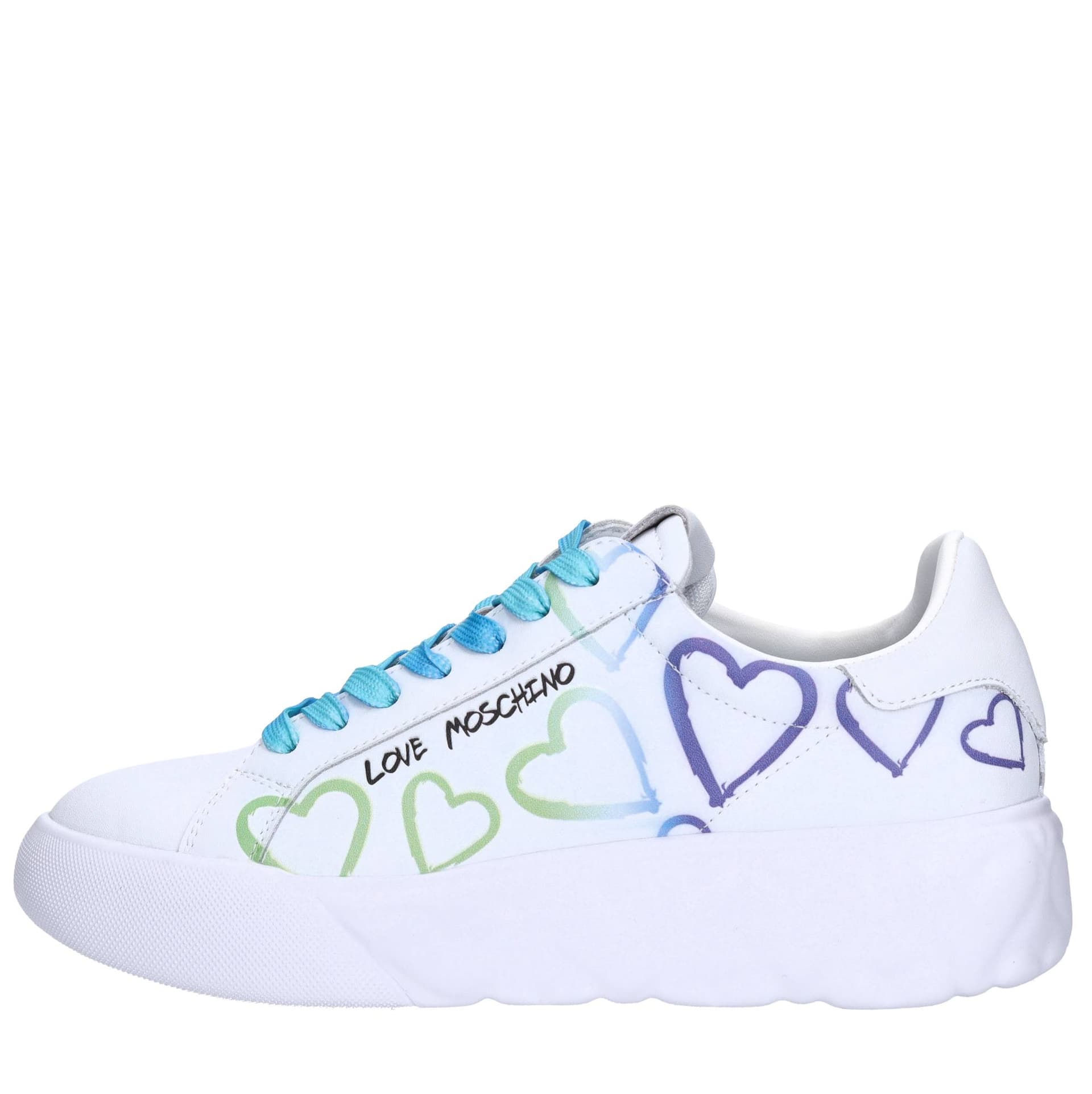 Love Moschino Sneakers Azzurro da donna in Sneaker casual Drestige - Casamassima, commercioVirtuoso.it