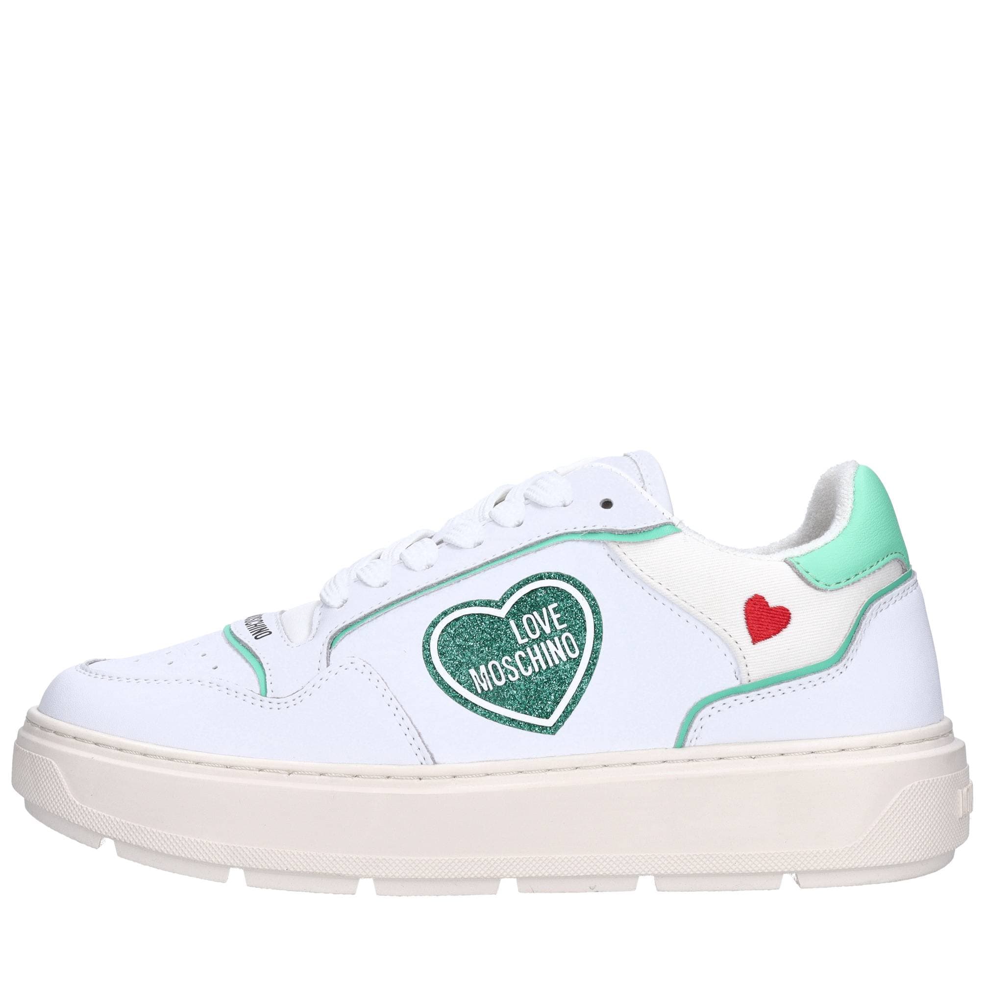 Love Moschino Sneakers Bianco da donna in Sneaker casual Drestige - Casamassima, commercioVirtuoso.it