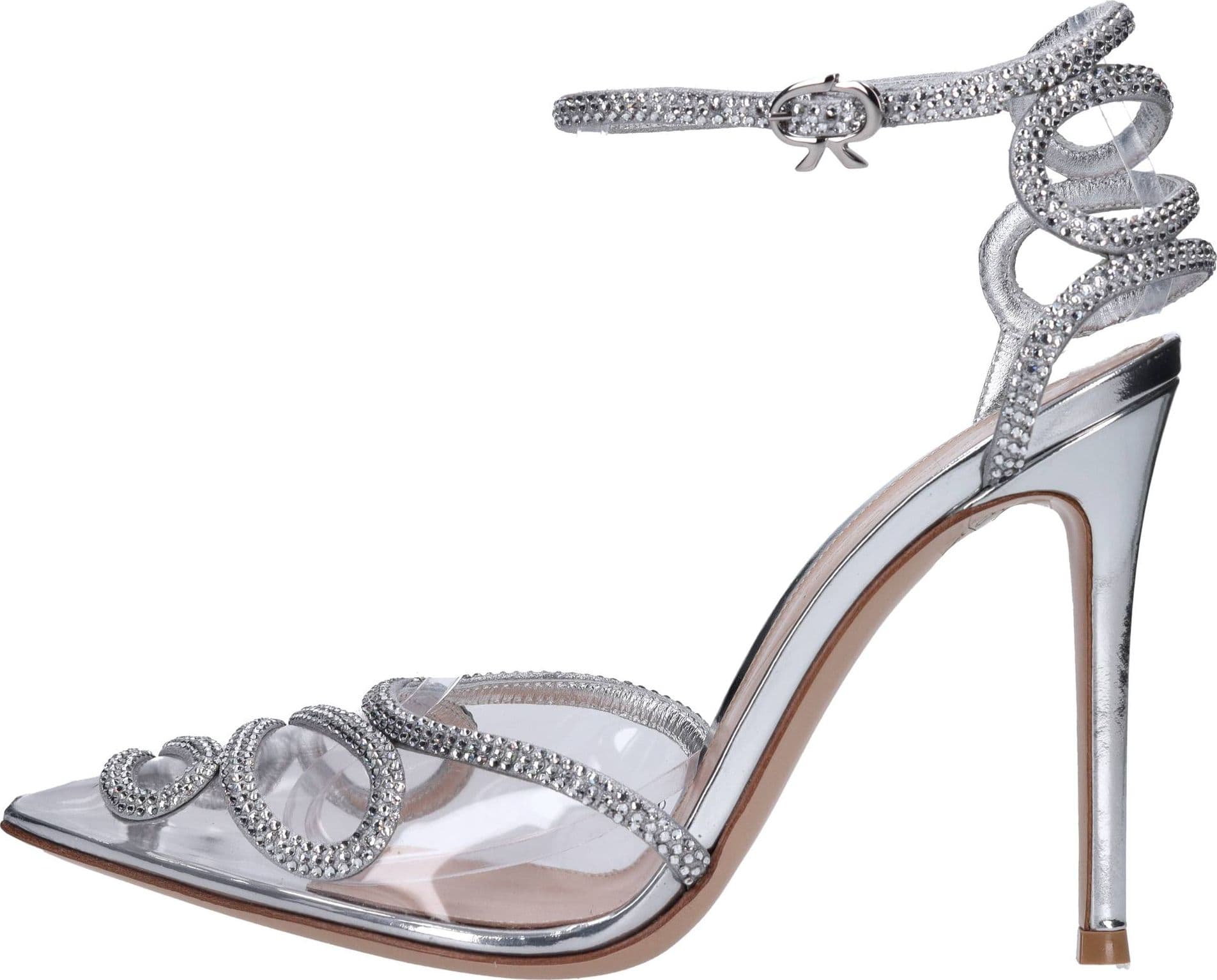 Gianvito Rossi Scarpe con Tacco Argento da donna in Mary Jane basse Drestige - Casamassima, commercioVirtuoso.it