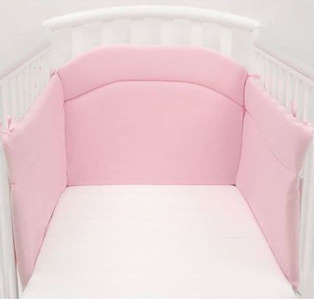 Paracolpi lettino Baby Idea P 250 3 Lati Rosa