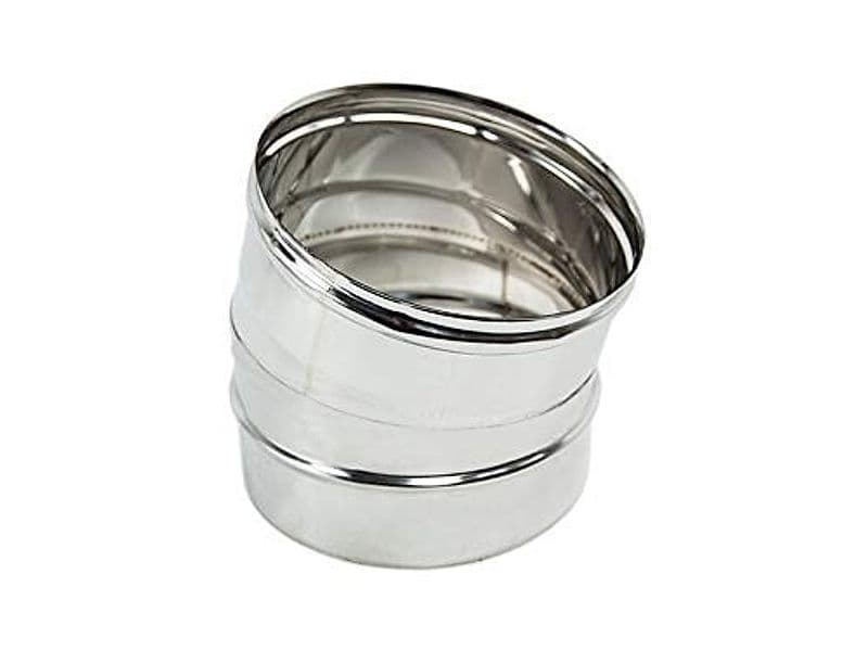 Gomito curva acciaio inox 100mm 5 decimi AISI 304 in Impianti di scarico Aloiserw.com - Altomonte, commercioVirtuoso.it