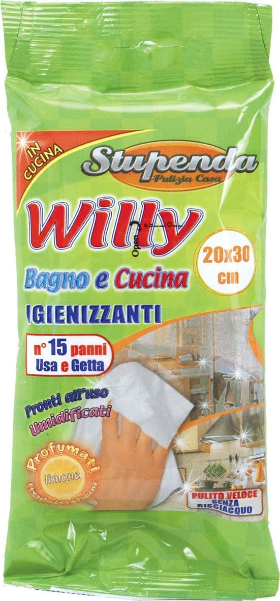 LA BRIANTINA - PANNI WILLY CUCINA & BAGNO 20X30 CM 15 VELI in Panni per pulizia Stockdoc - Terni, commercioVirtuoso.it