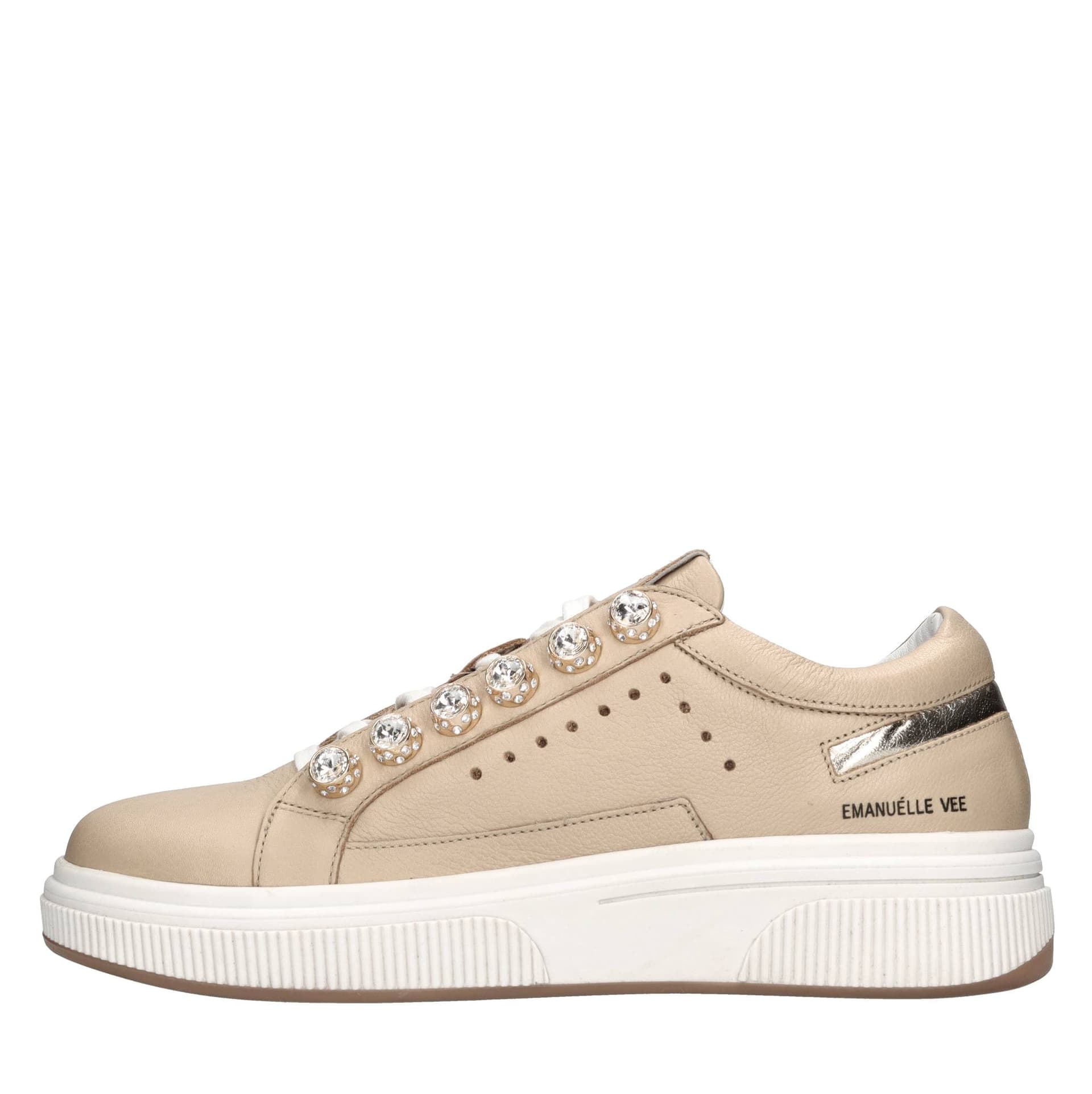 Emanuelle Vee Sneakers Beige da donna in Sneaker casual Drestige - Casamassima, commercioVirtuoso.it