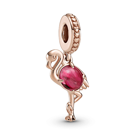 PANDORA Charm pendente Fenicottero in vetro di Murano rosa in Bead Charm Alba Gioielli - Casoria, commercioVirtuoso.it
