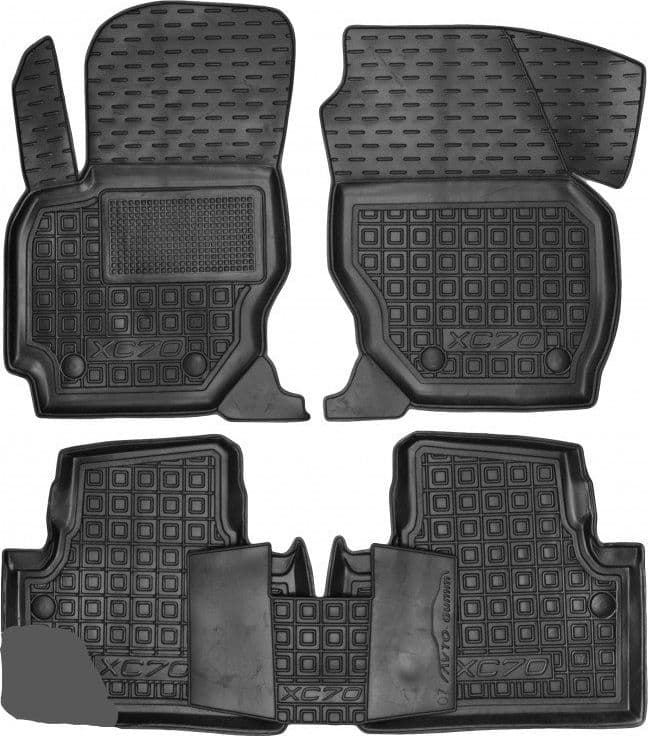 Set Tappetini Di Gomma Su Misura Per Volvo XC70 (2007-2016) in Tappetini antiscivolo Autooggetti.it - Roma, commercioVirtuoso.it