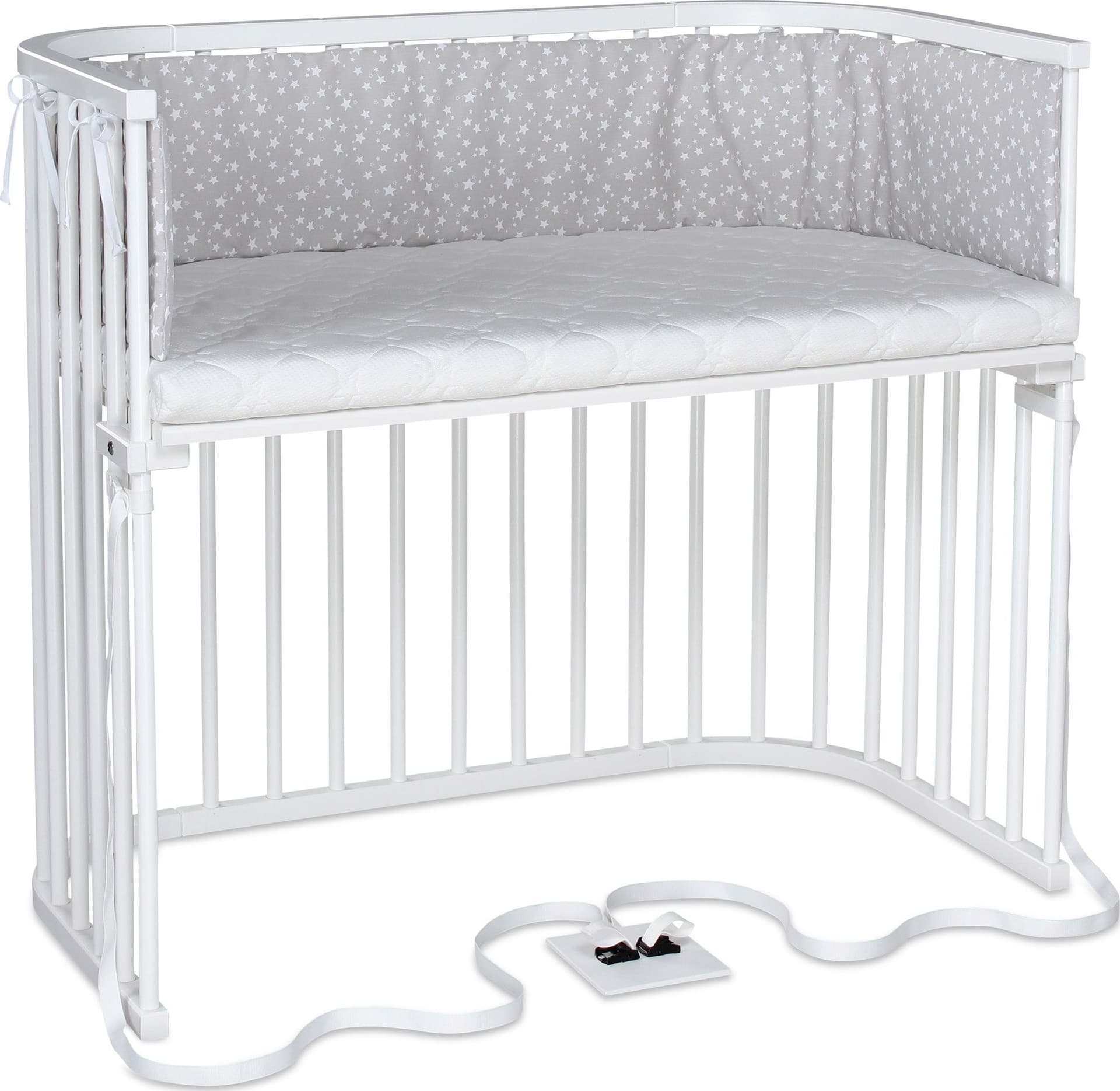 Co-sleeper Babybay Boxspring XXL - Bianco in Paraurti per letto La Casa Del Bebè - Napoli, commercioVirtuoso.it