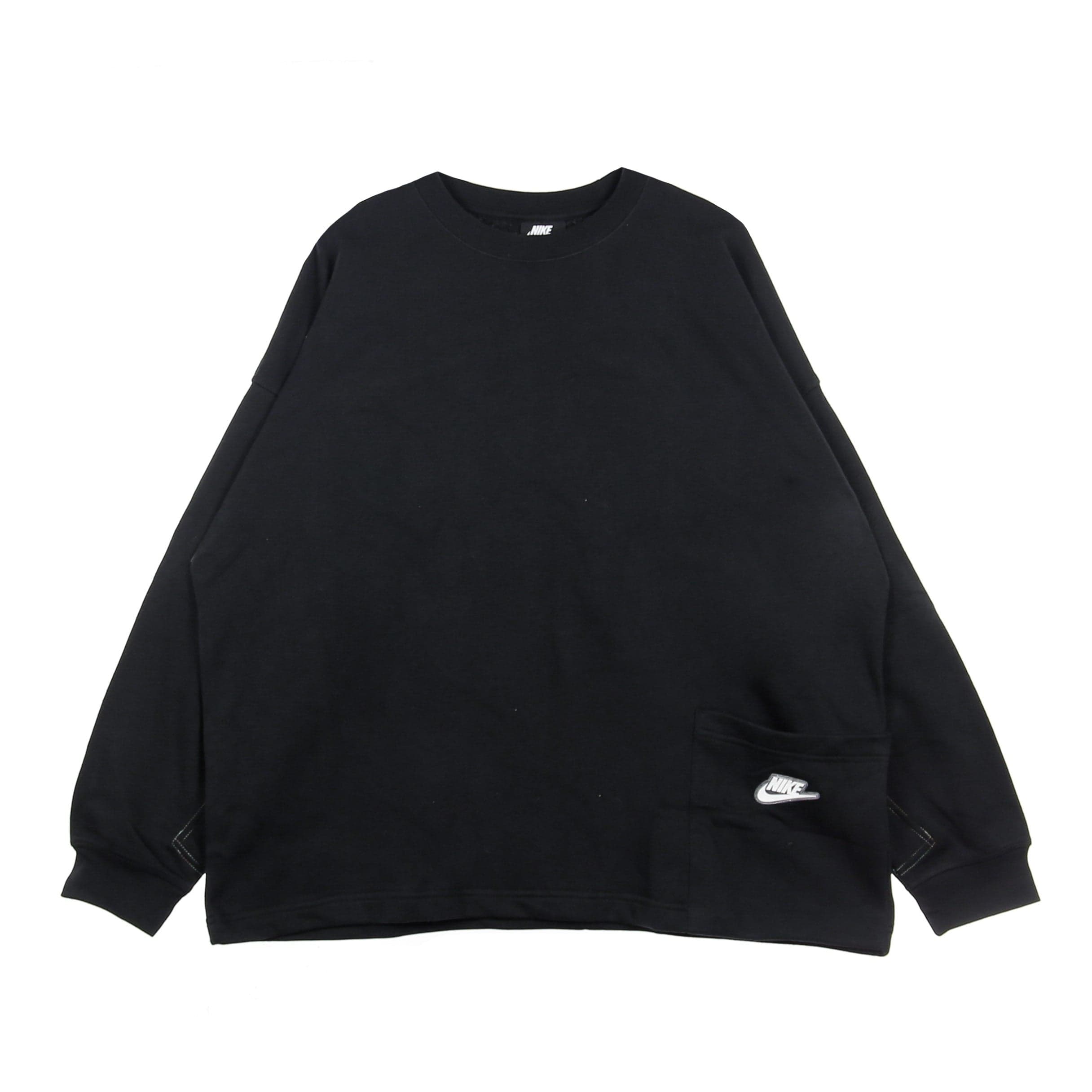 Nike Felpa Leggera Girocollo Donna W Sportswear Crew Earth Day French Terry Black/white da donna in Felpe senza cappuccio Drestige - Casamassima, commercioVirtuoso.it