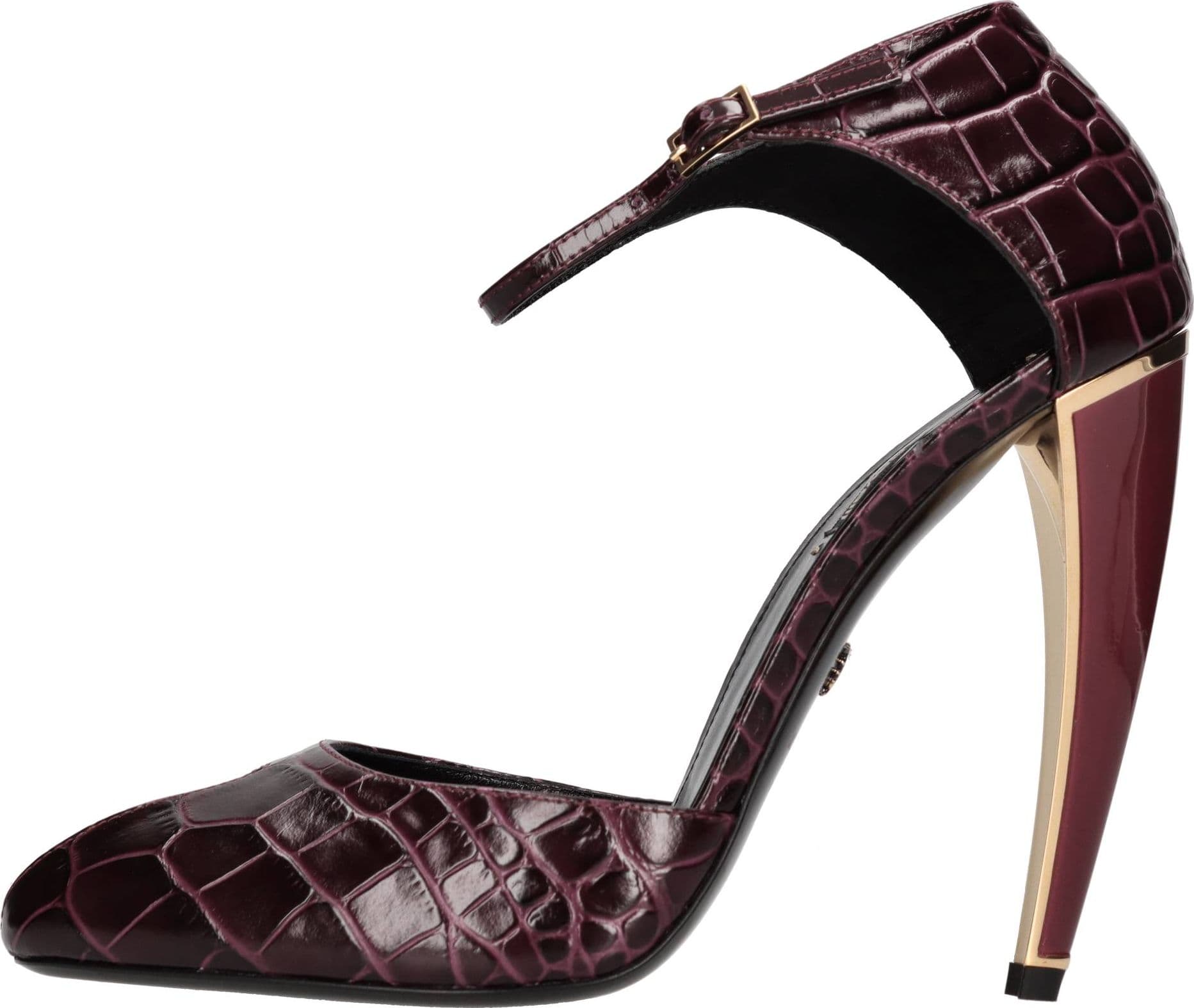Roberto Cavalli Scarpe con Tacco Bordeaux da donna in Scarpe col tacco Drestige - Casamassima, commercioVirtuoso.it